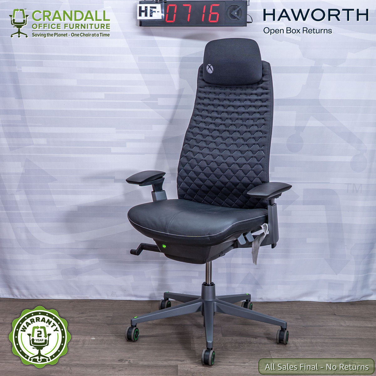 HF-0716 - Haworth Open Box Returns Fern - XBOX