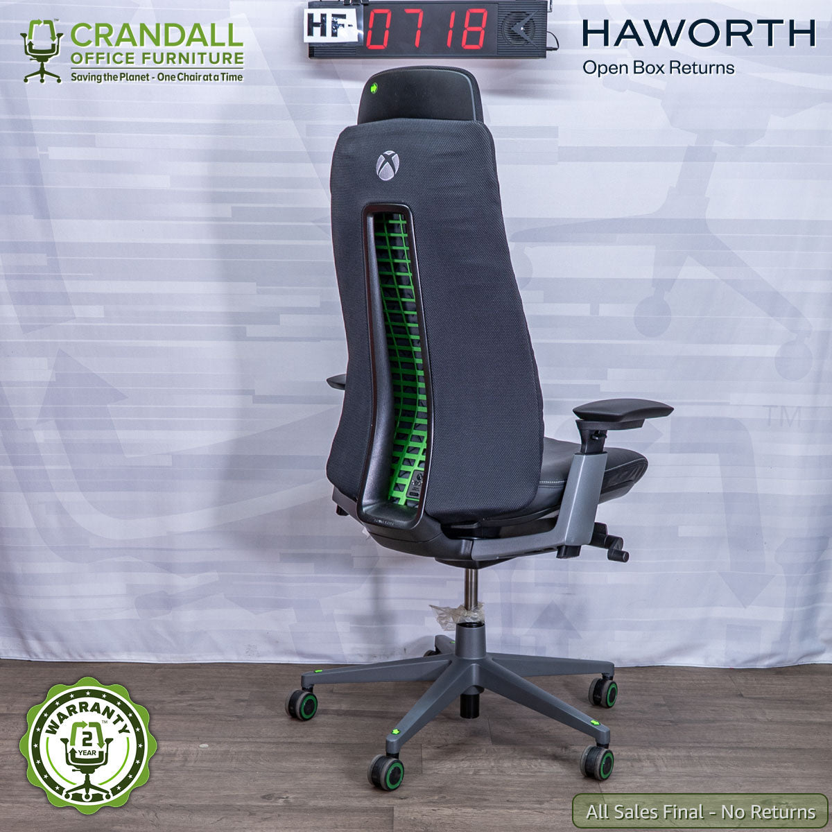 HF-0718 - Haworth Open Box Returns Fern - XBOX
