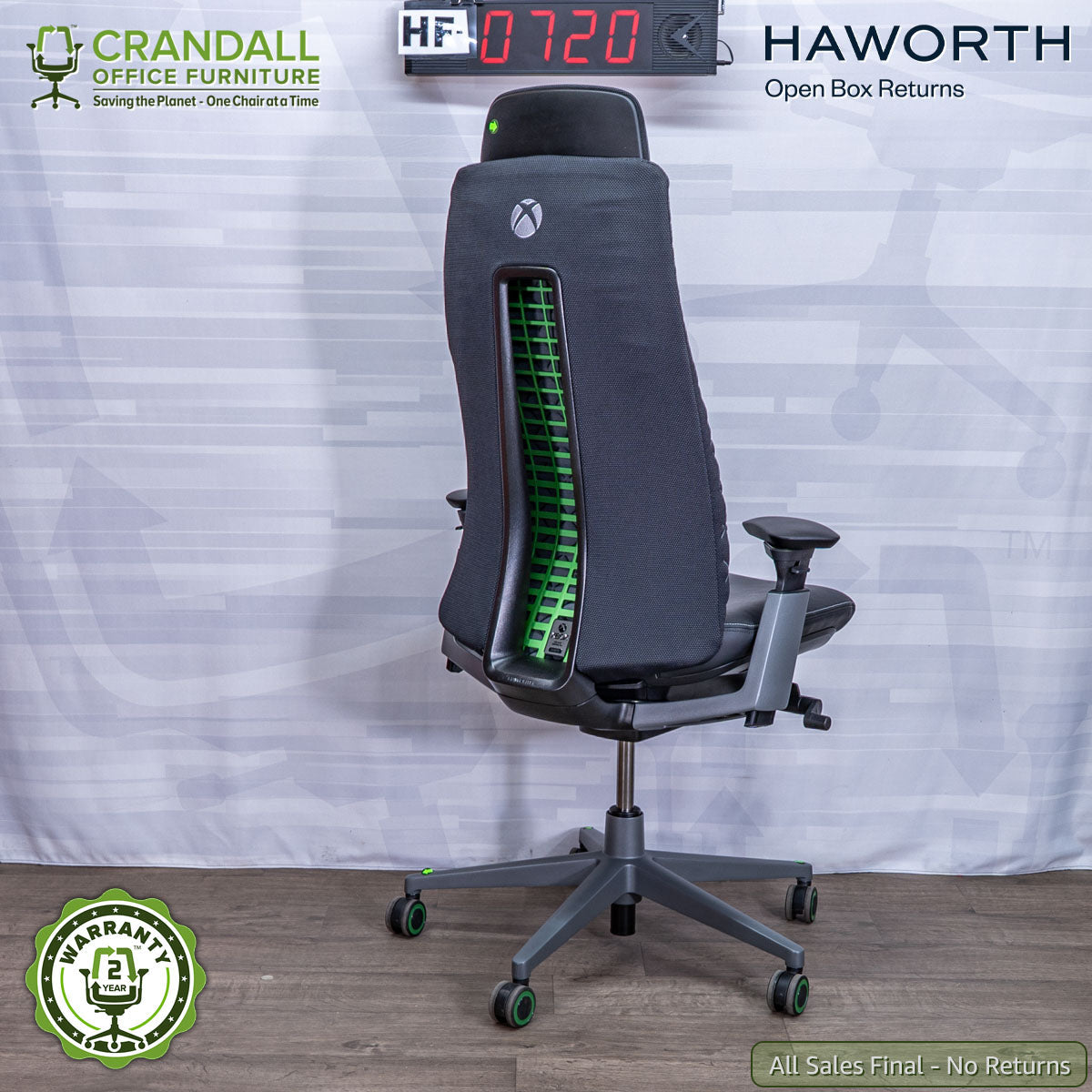 HF-0720 - Haworth Open Box Returns Fern - XBOX