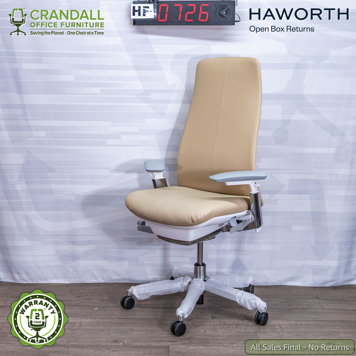 HF-0726 - Haworth Open Box Returns Fern – Crandall Office Furniture