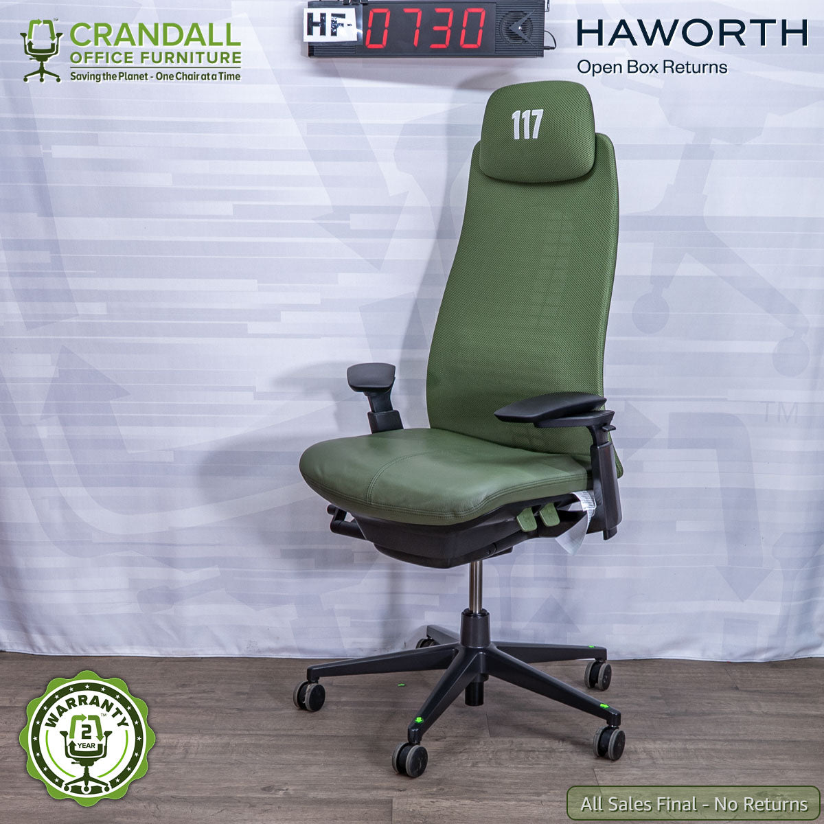 HF-0730 - Haworth Open Box Returns Fern - HALO