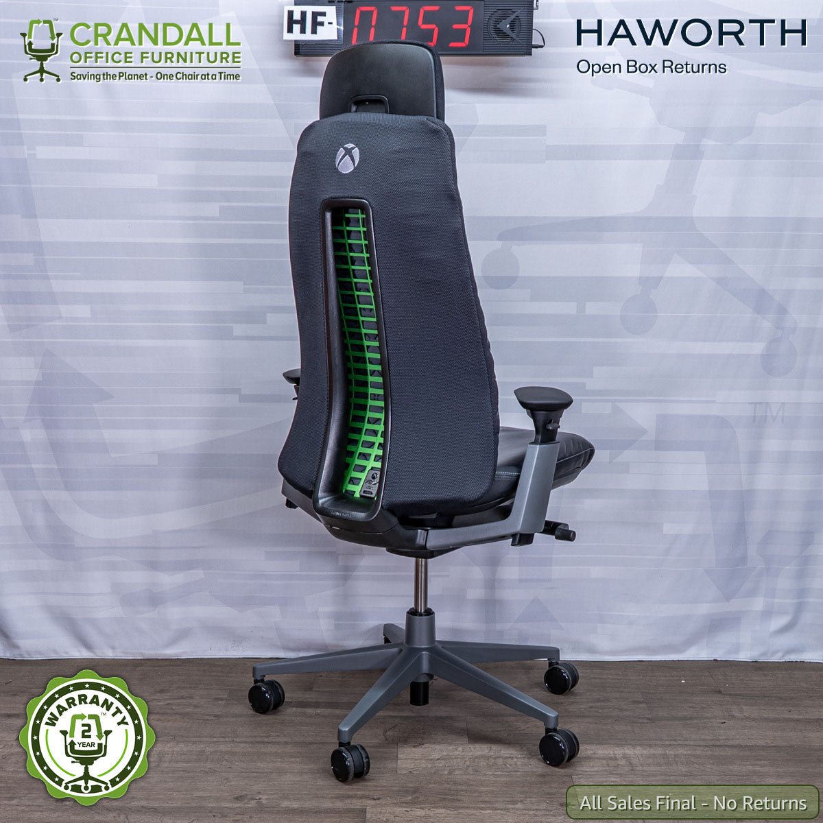 HF-0753 - Haworth Open Box Returns Fern