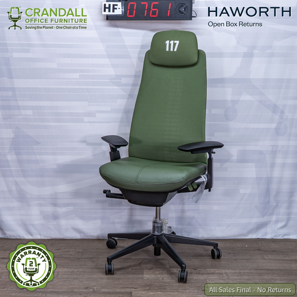 HF-0761 - Haworth Open Box Returns Fern