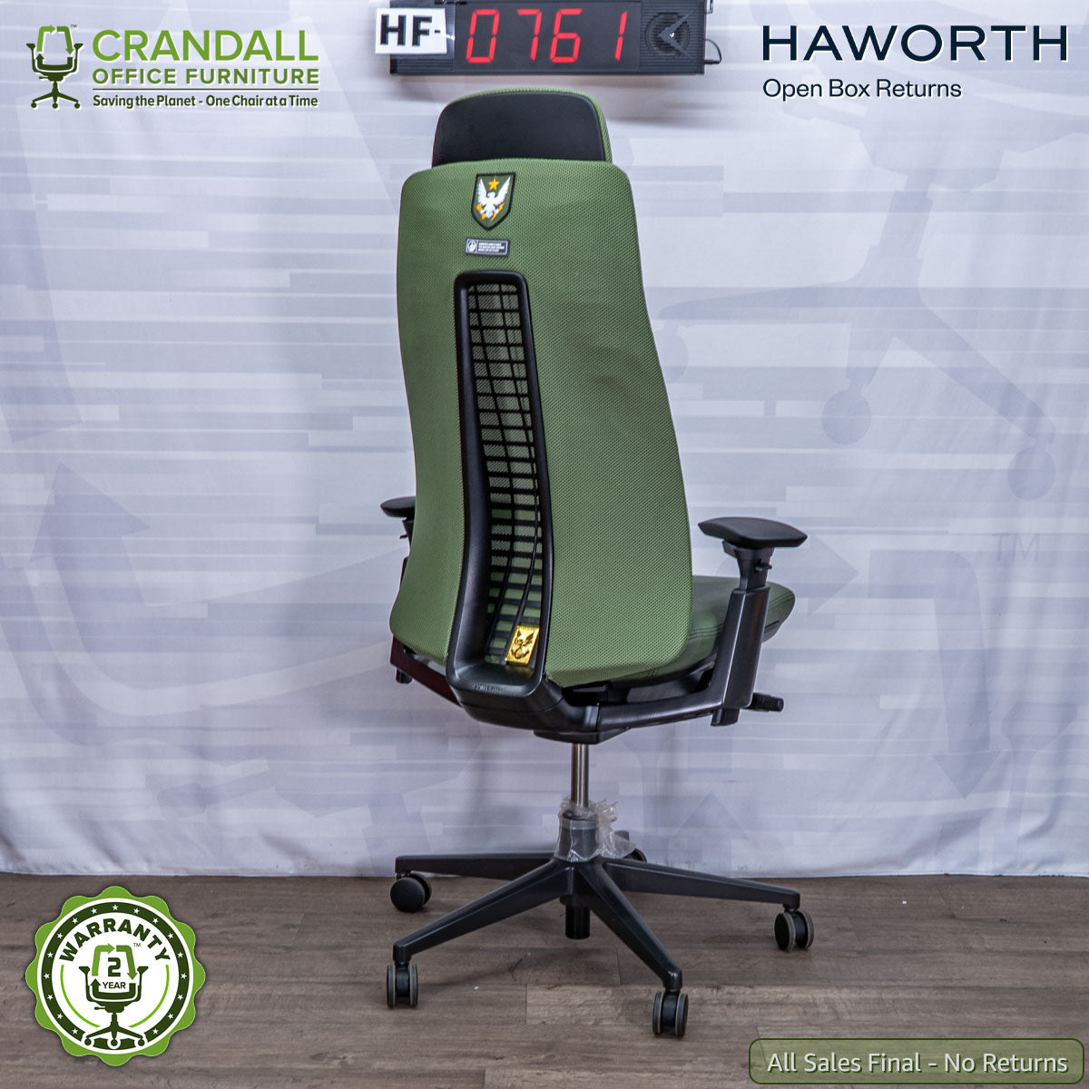 HF-0761 - Haworth Open Box Returns Fern