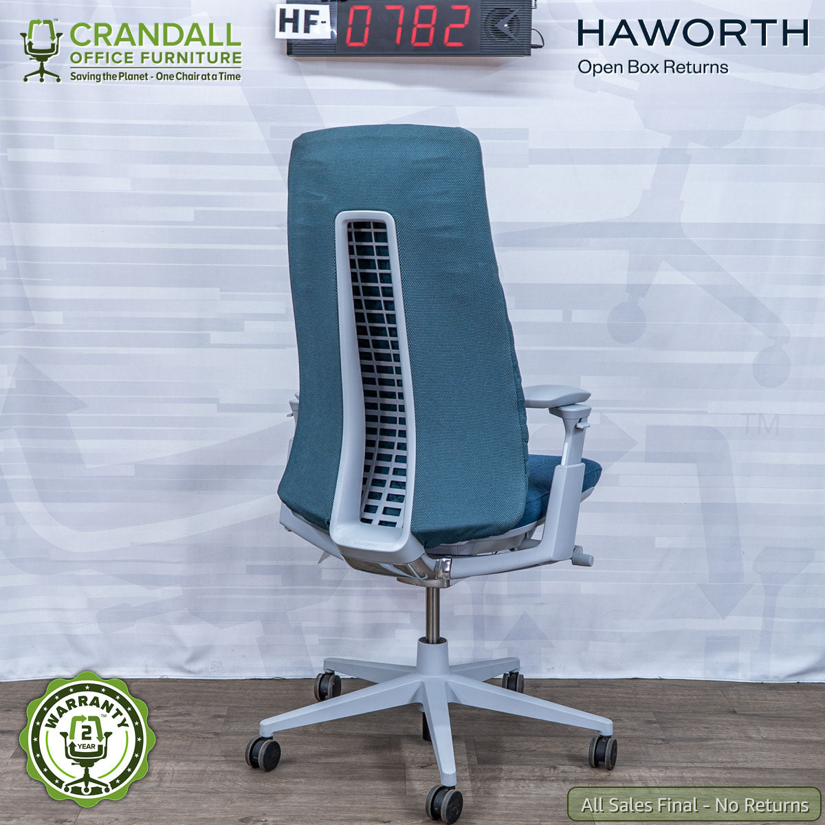 Hawarth HF-0782 - Haworth Open Box Returns Fern – Crandall Office Furniture