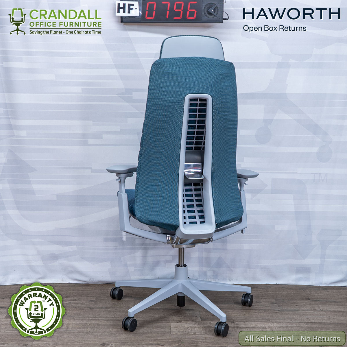 HF-0796 - Haworth Open Box Returns Fern
