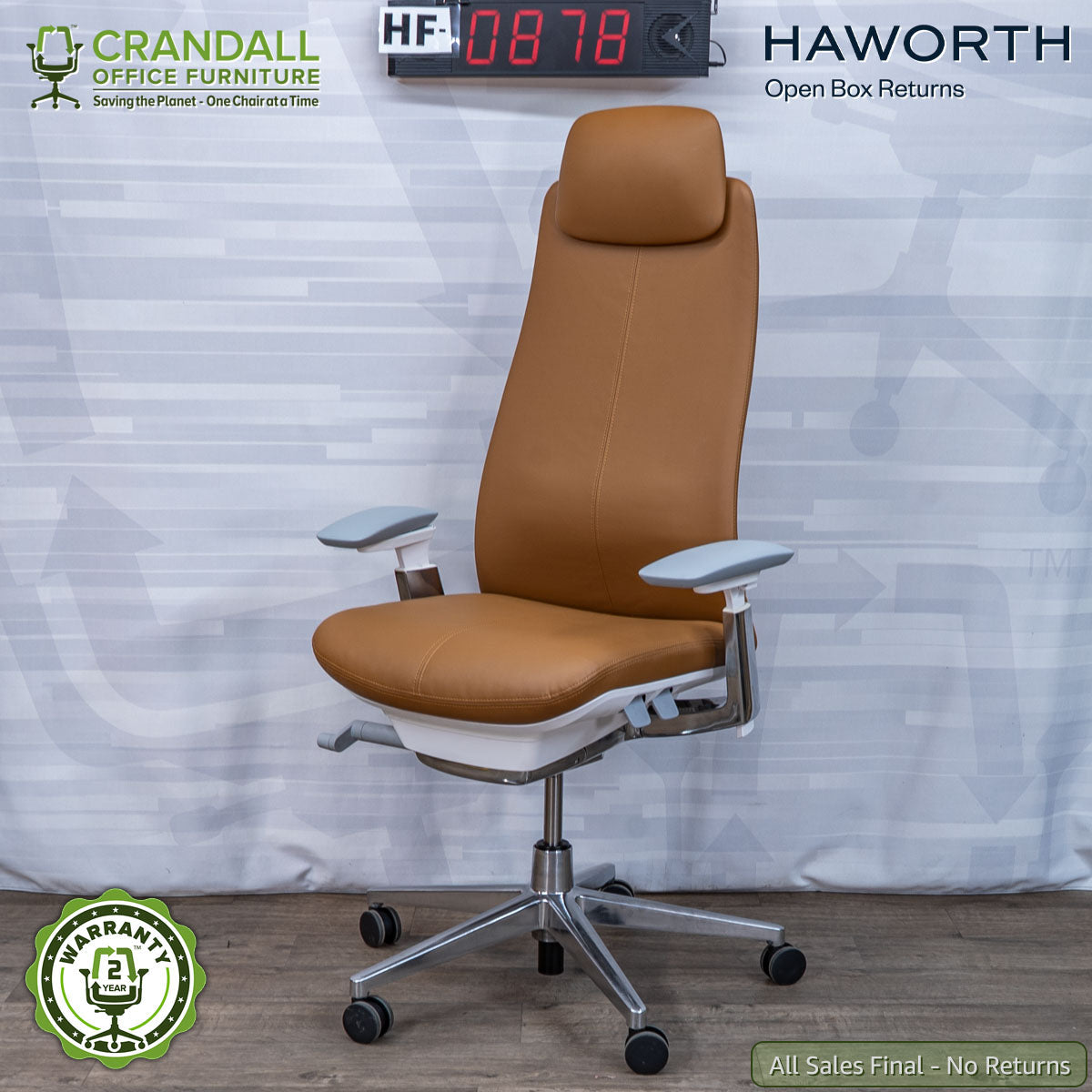 HF-0878 - Haworth Open Box Returns Fern – Crandall Office Furniture