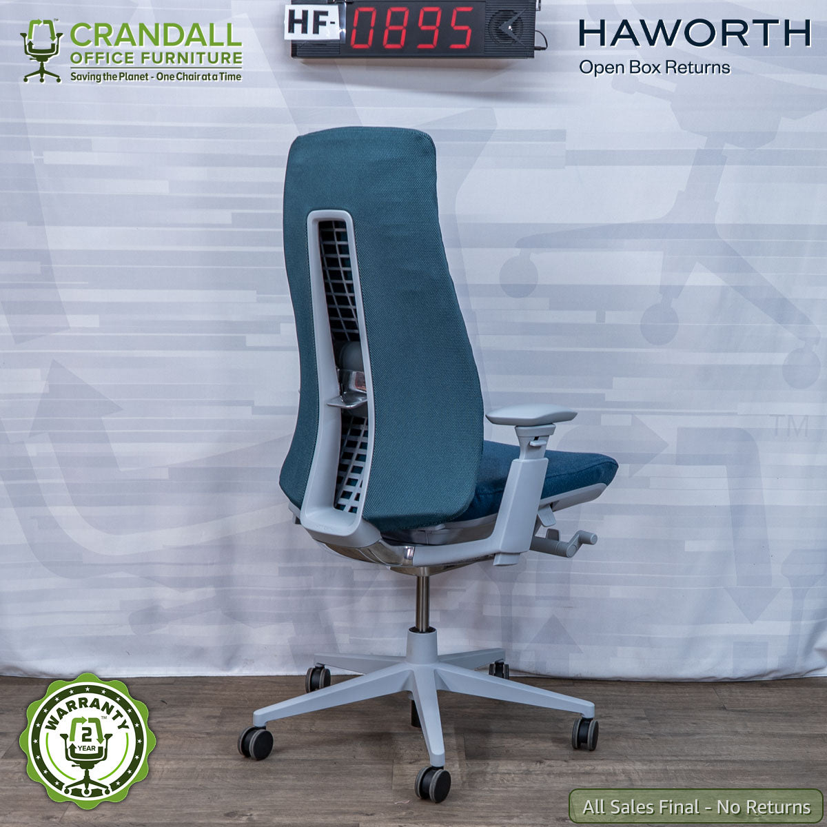 HF-0895 - Haworth Open Box Returns Fern – Crandall Office Furniture