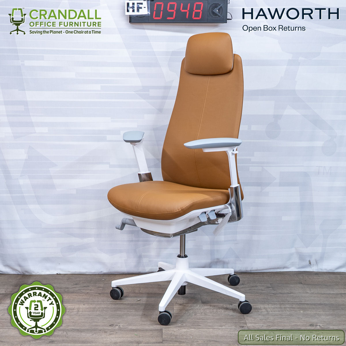 HF-0948 - Haworth Open Box Returns Fern with Headrest – Crandall