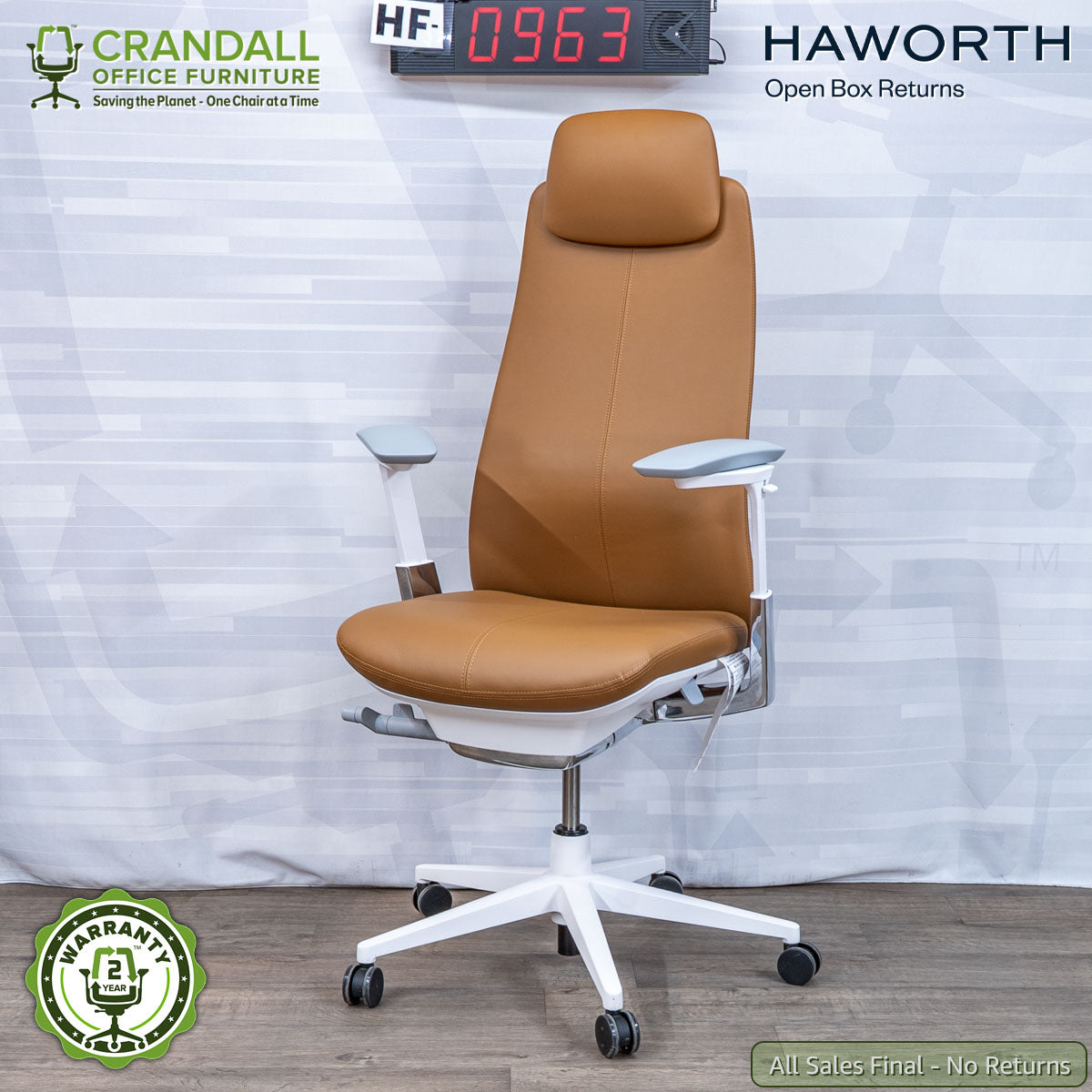 HF-0963 - Haworth Open Box Returns Fern with Headrest