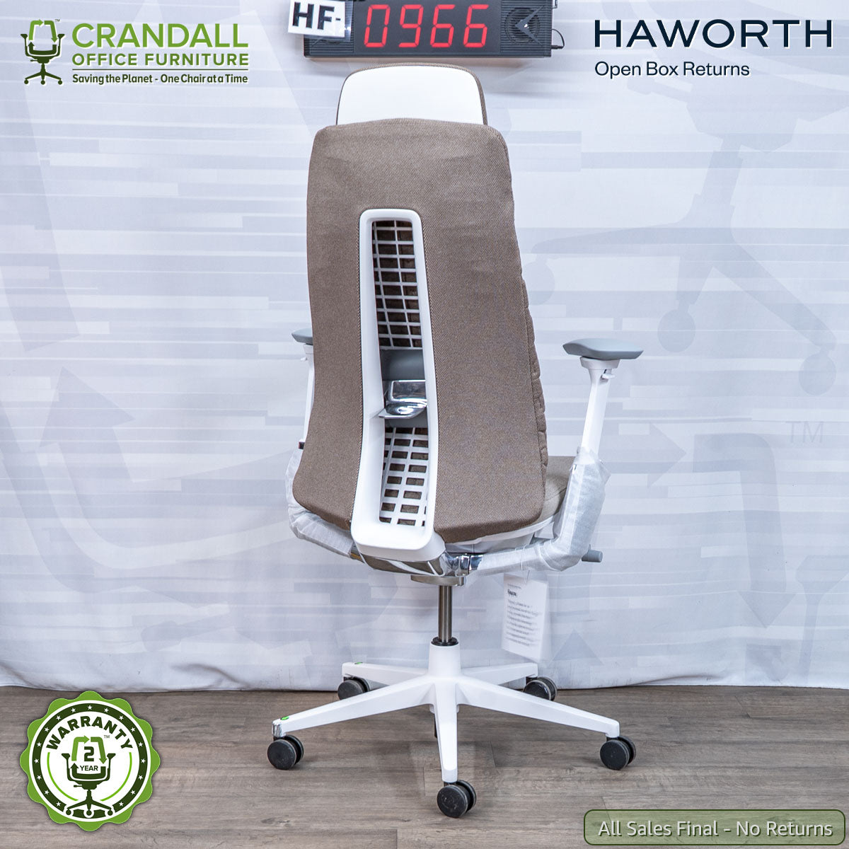 HF-0966 - Haworth Open Box Returns Fern with Headrest