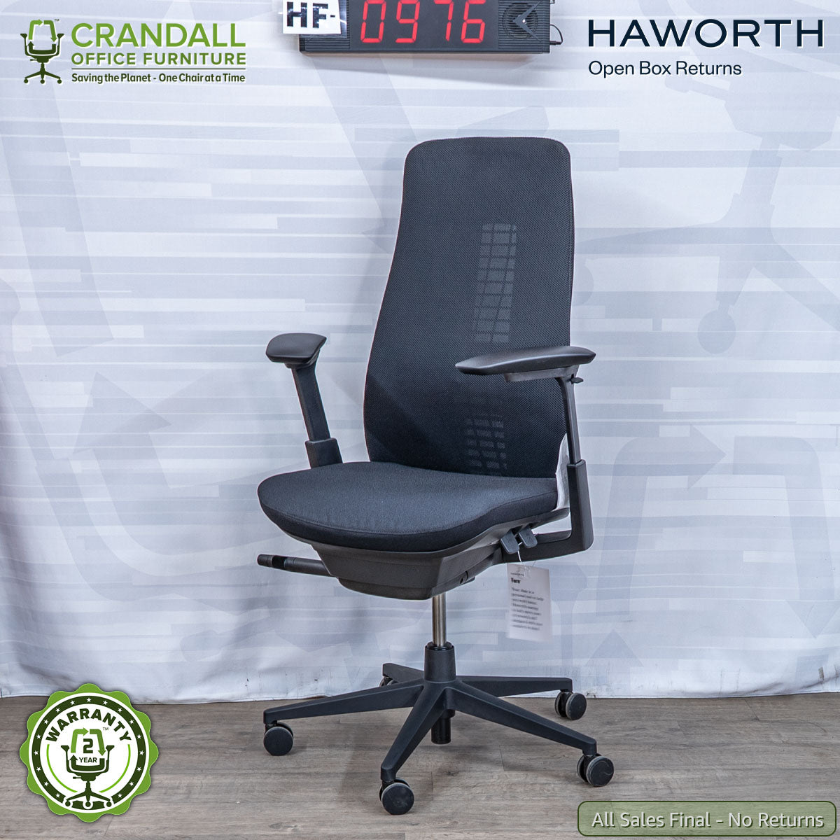 HF-0976 - Haworth Open Box Returns Fern