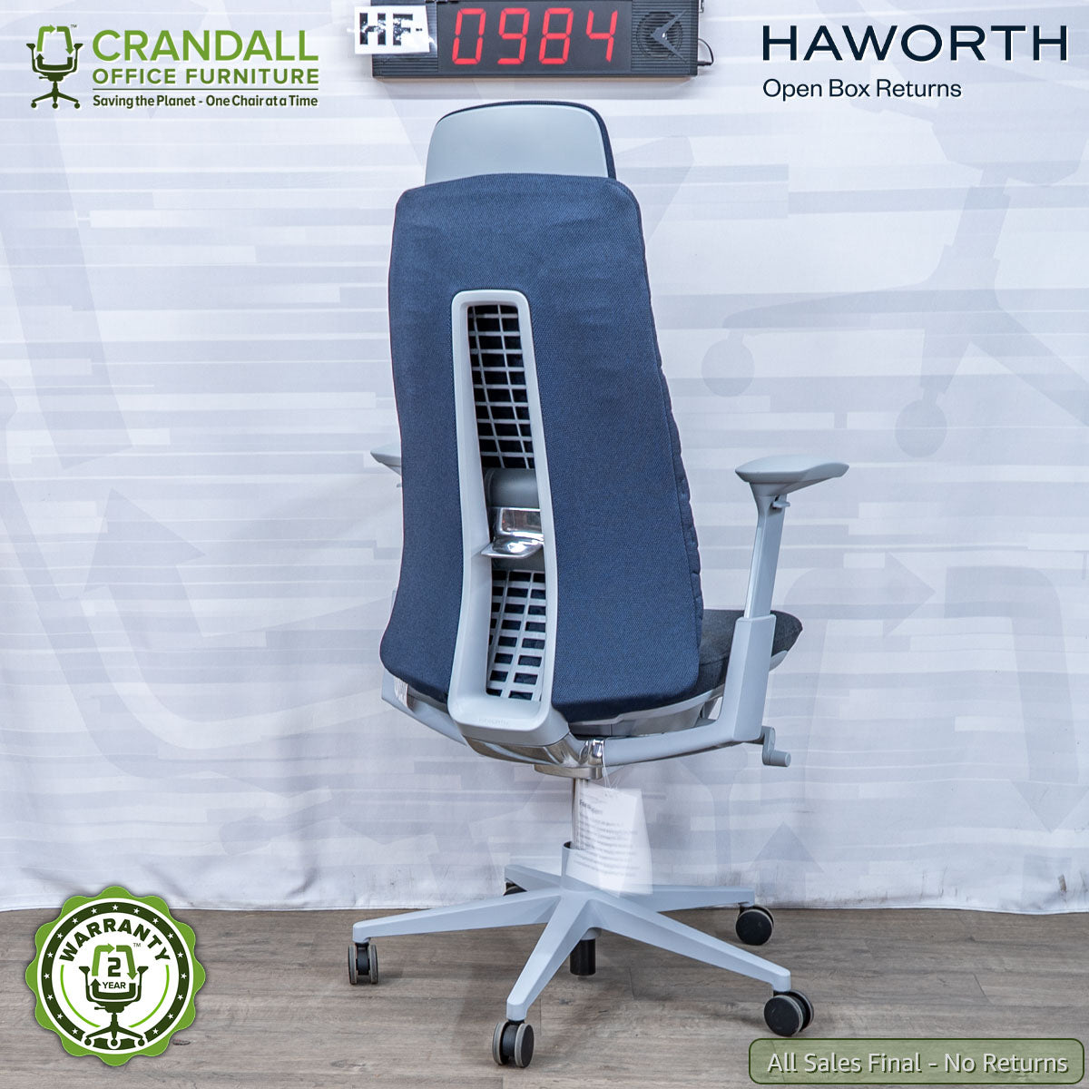 HF-0984 - Haworth Open Box Returns Fern with Headrest