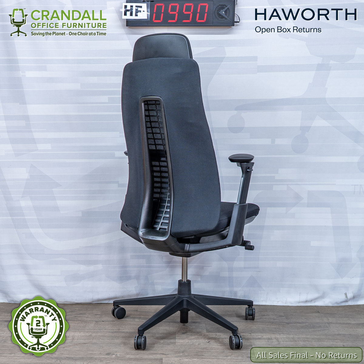 HF-0990 - Haworth Open Box Returns Fern with Headrests