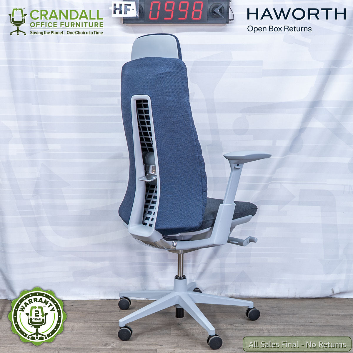 HF-0998 - Haworth Open Box Returns Fern