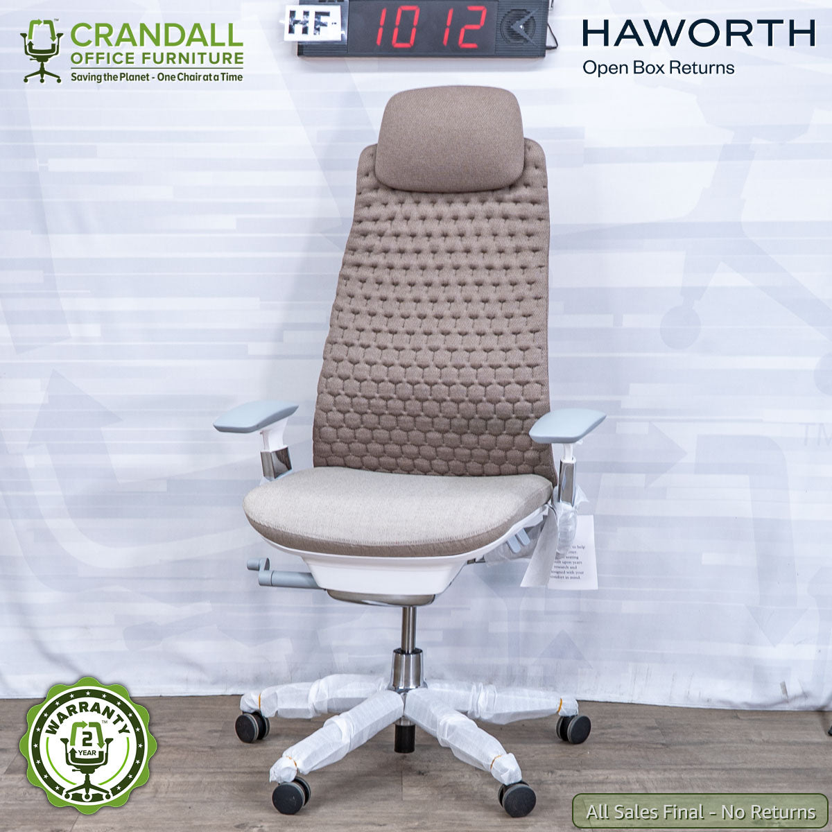 HF-1012 - Haworth Open Box Returns Fern with Headrest