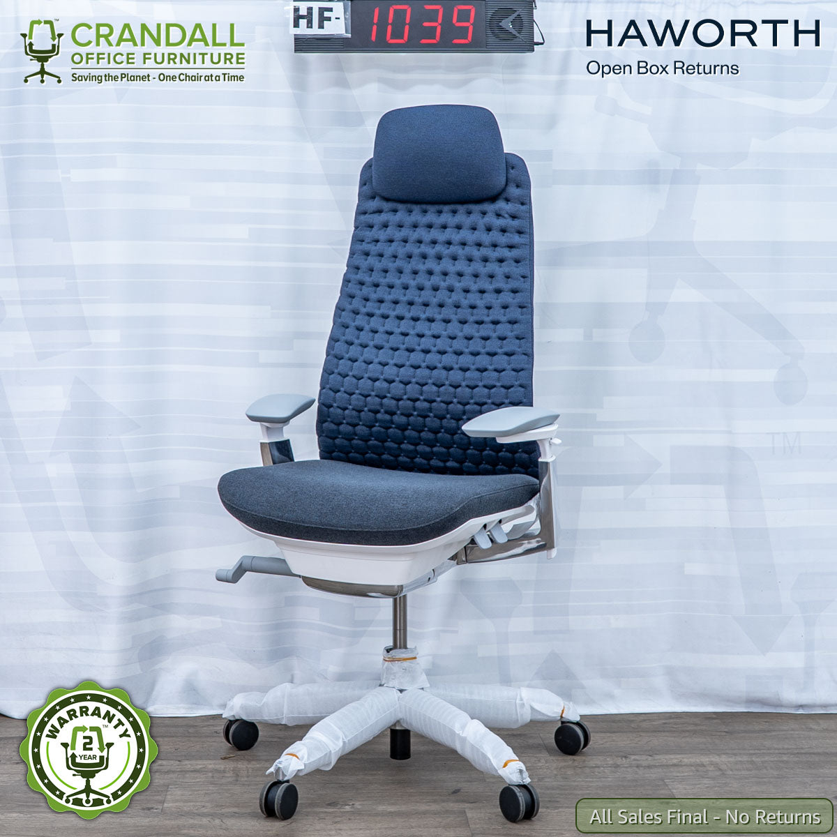HF-1039 - Haworth Open Box Returns Fern with Headrest