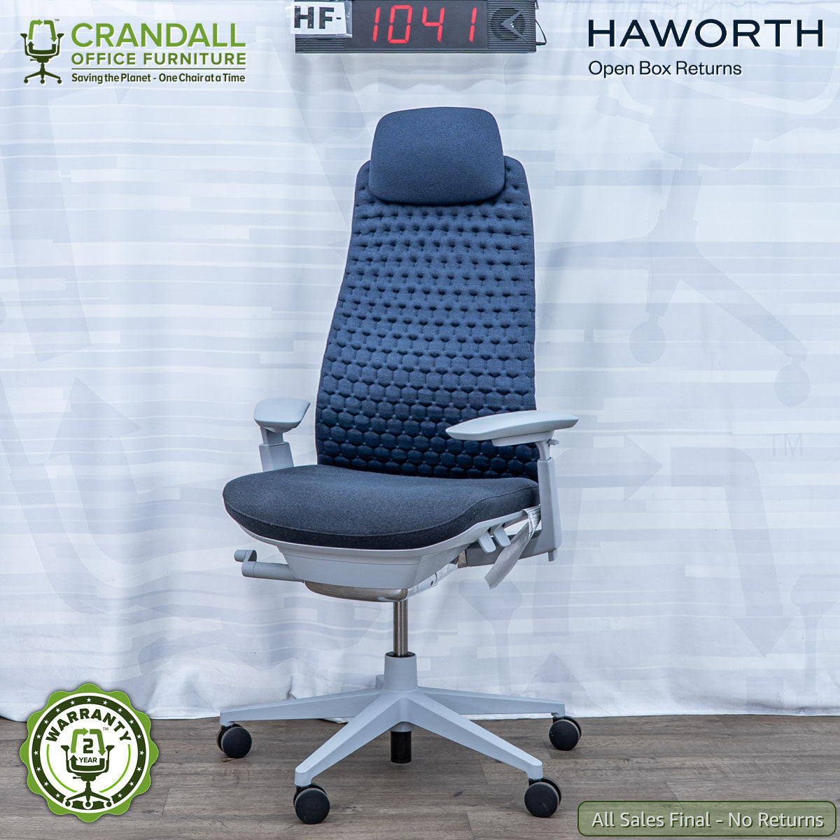 HF-1041 - Haworth Open Box Returns Fern with Headrest