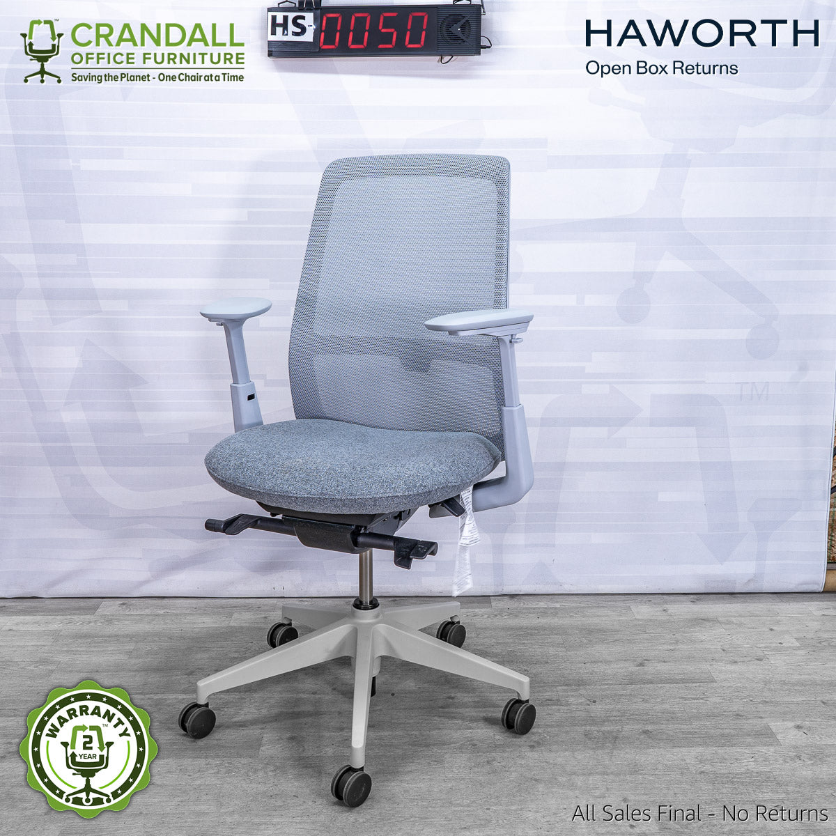 HS-0050 - Haworth Open Box Returns Soji
