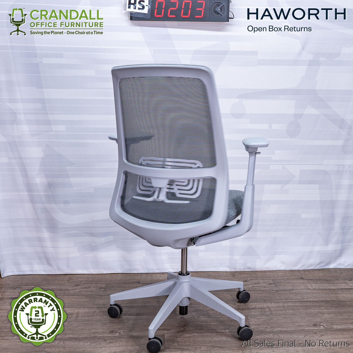 HS-0203 - Haworth Open Box Returns Soji