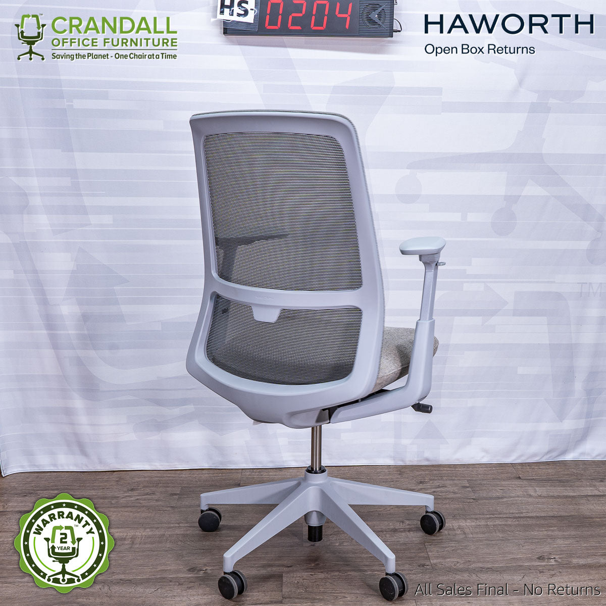 HS-0204 - Haworth Open Box Returns Soji