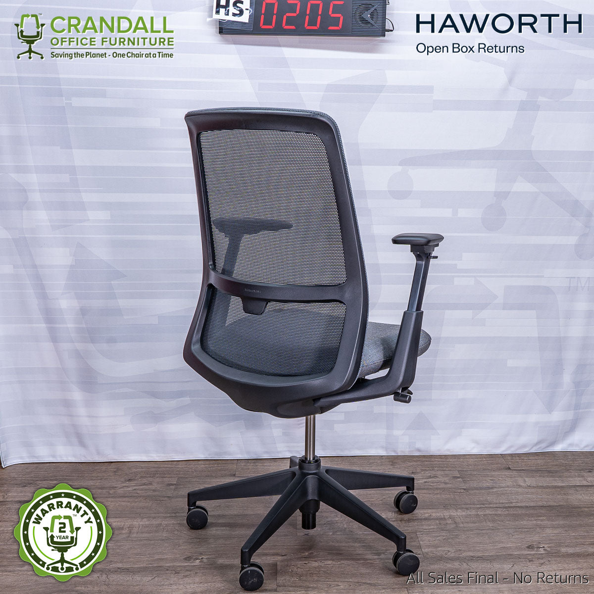 HS-0205 - Haworth Open Box Returns Soji