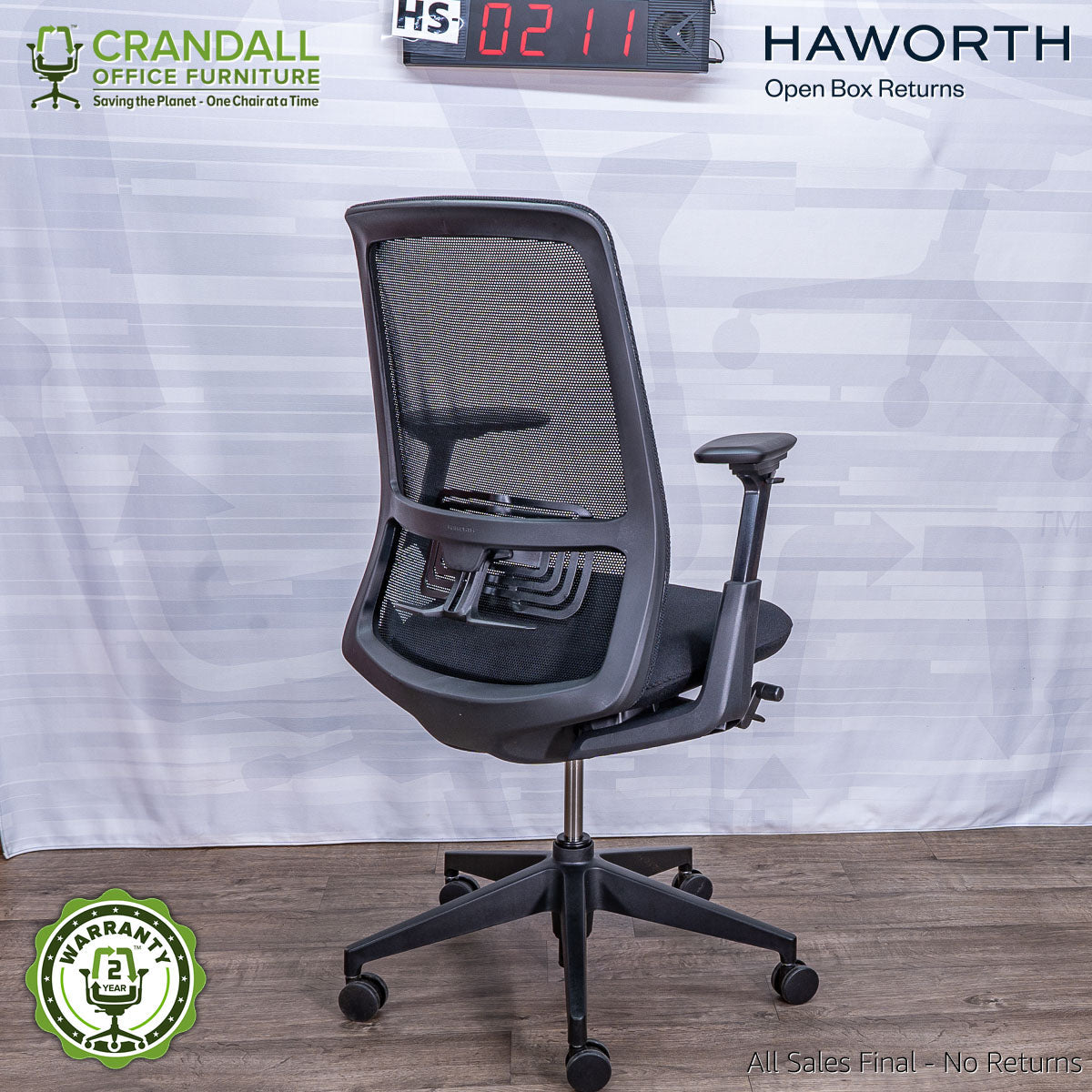 HS-0211 - Haworth Open Box Returns Soji