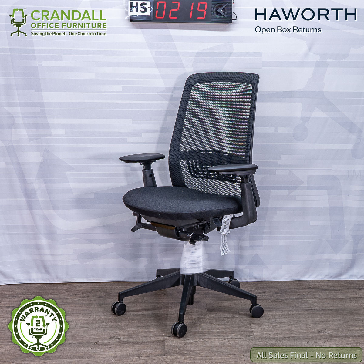 HS-0219 - Haworth Open Box Returns Soji