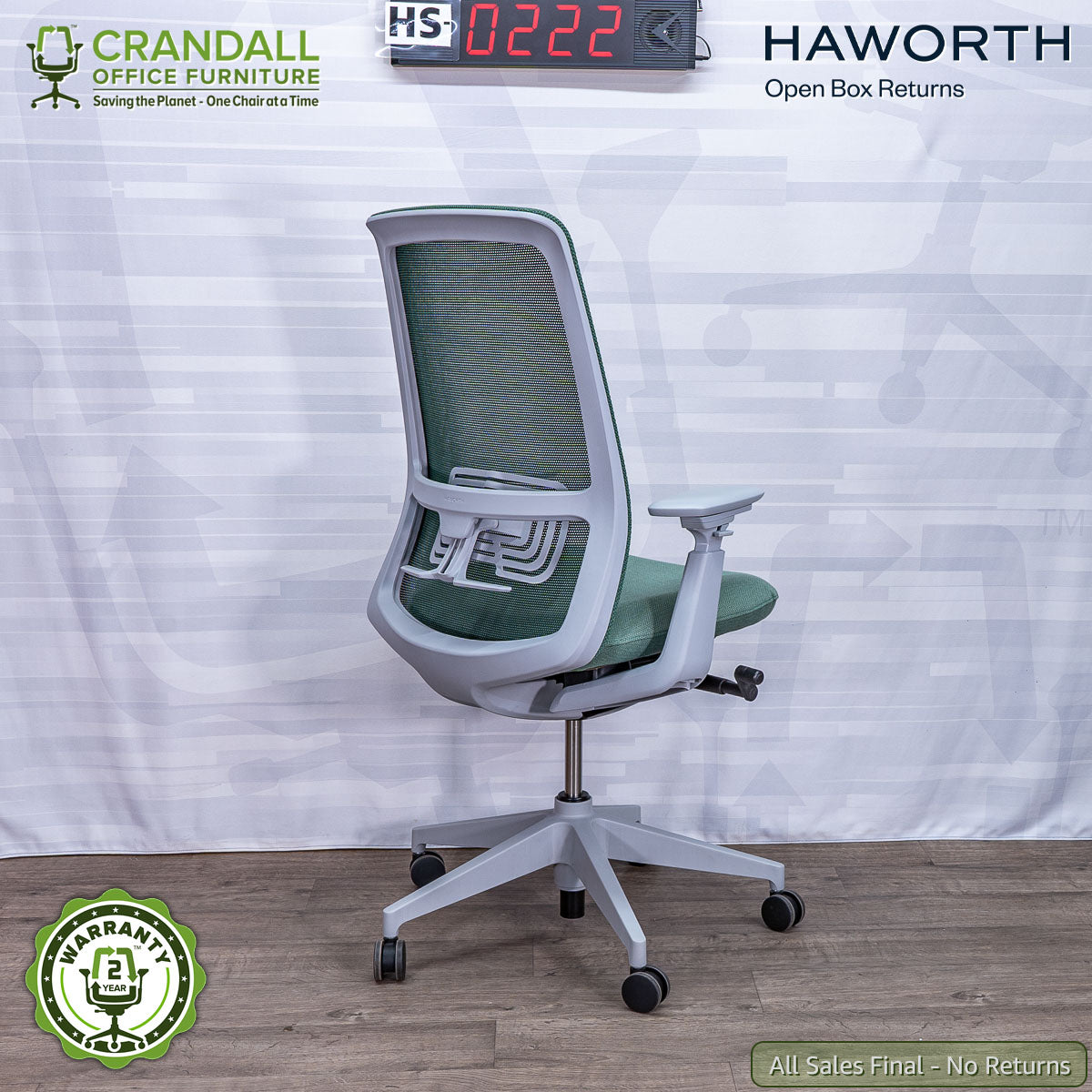 HS-0222 - Haworth Open Box Returns Soji