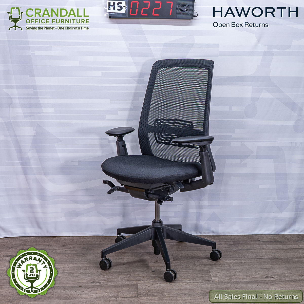HS-0227 - Haworth Open Box Returns Soji – Crandall Office Furniture