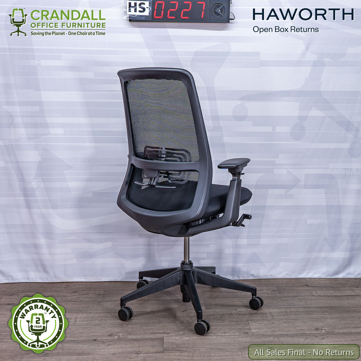 HS-0227 - Haworth Open Box Returns Soji