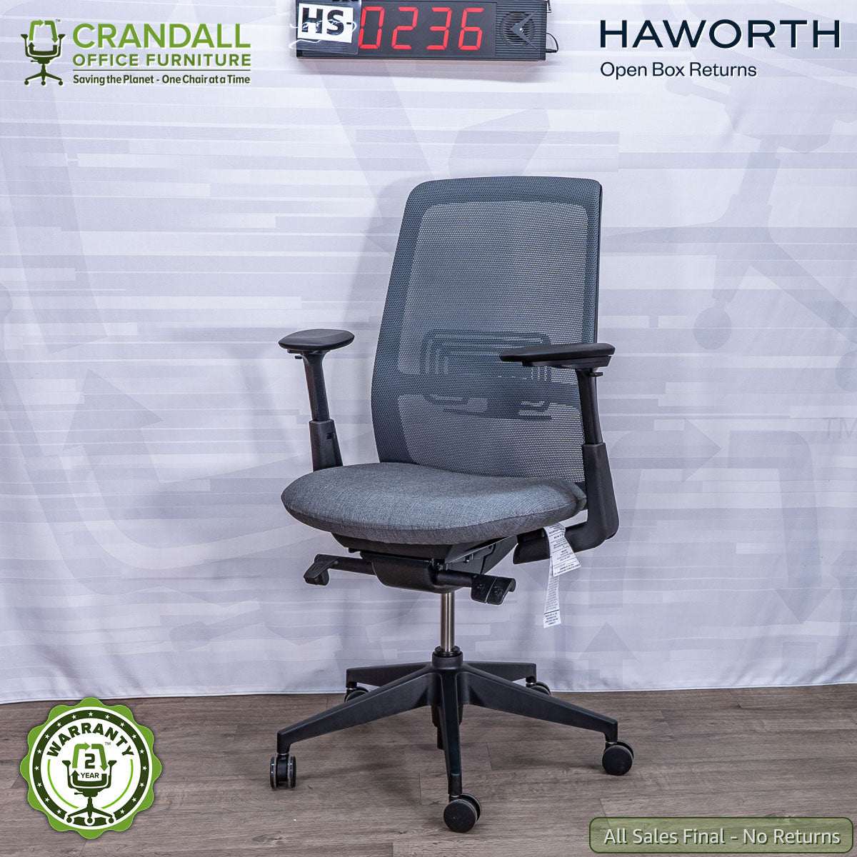 HS-0236 - Haworth Open Box Returns Soji