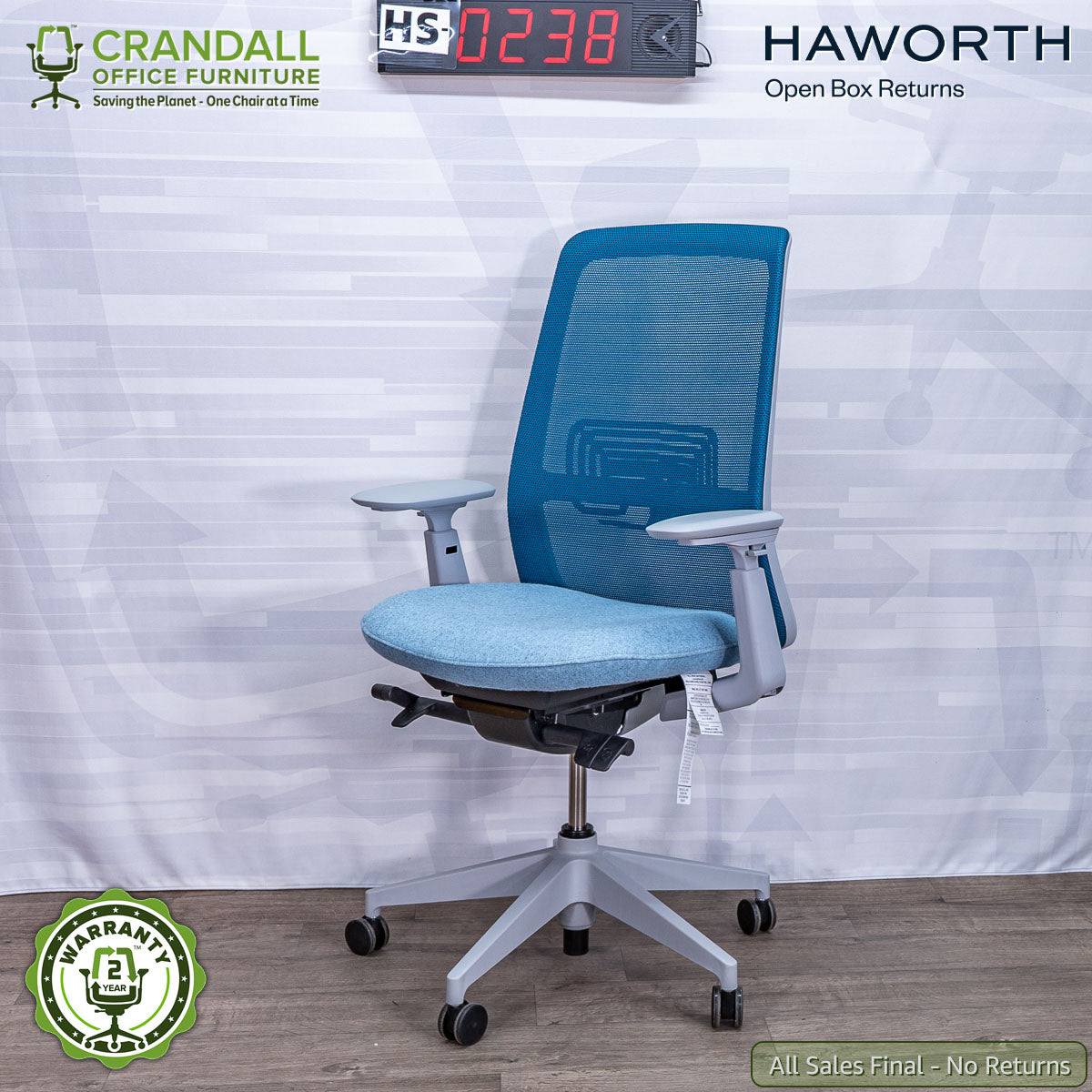 HS-0238 - Haworth Open Box Returns Soji