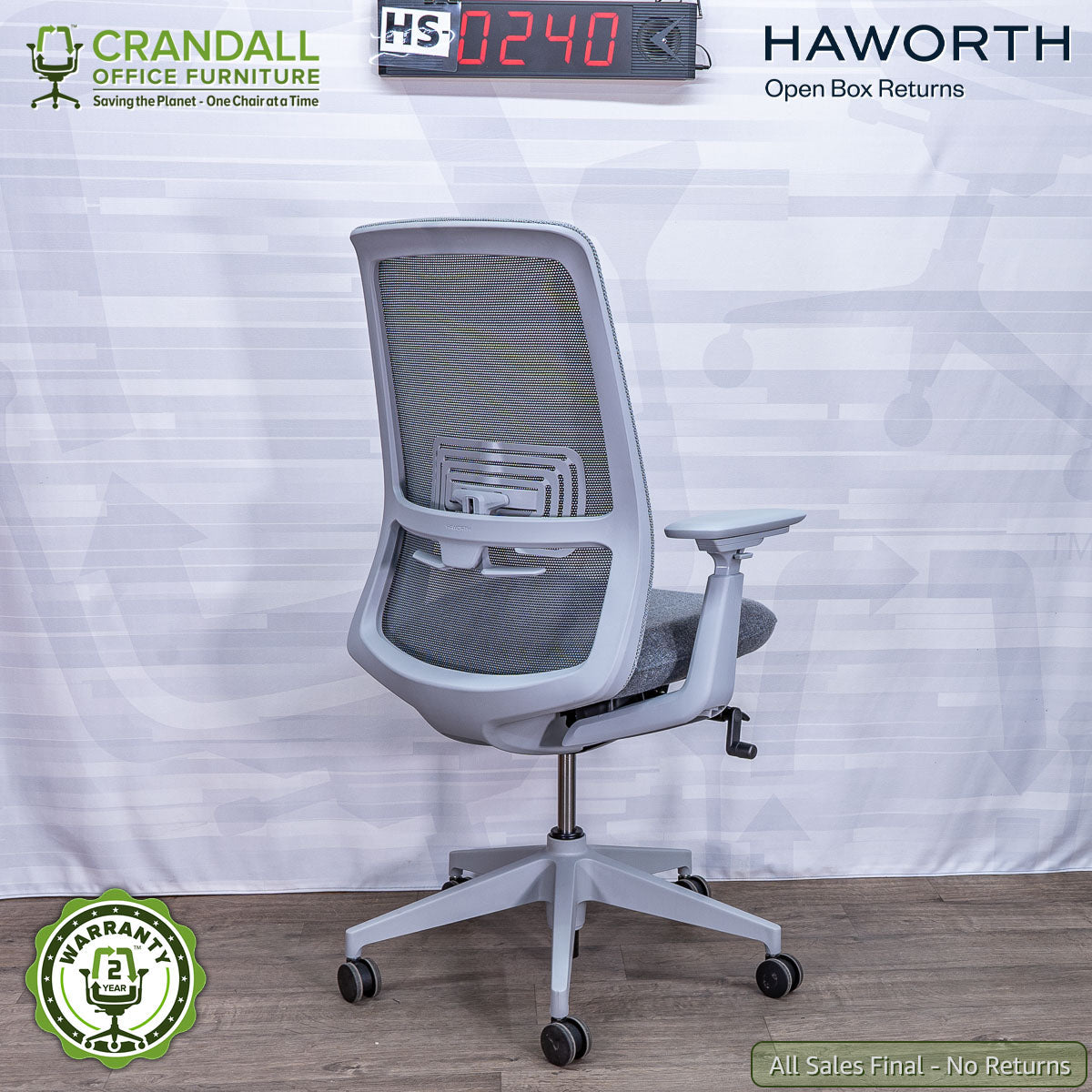 HS-0240 - Haworth Open Box Returns Soji
