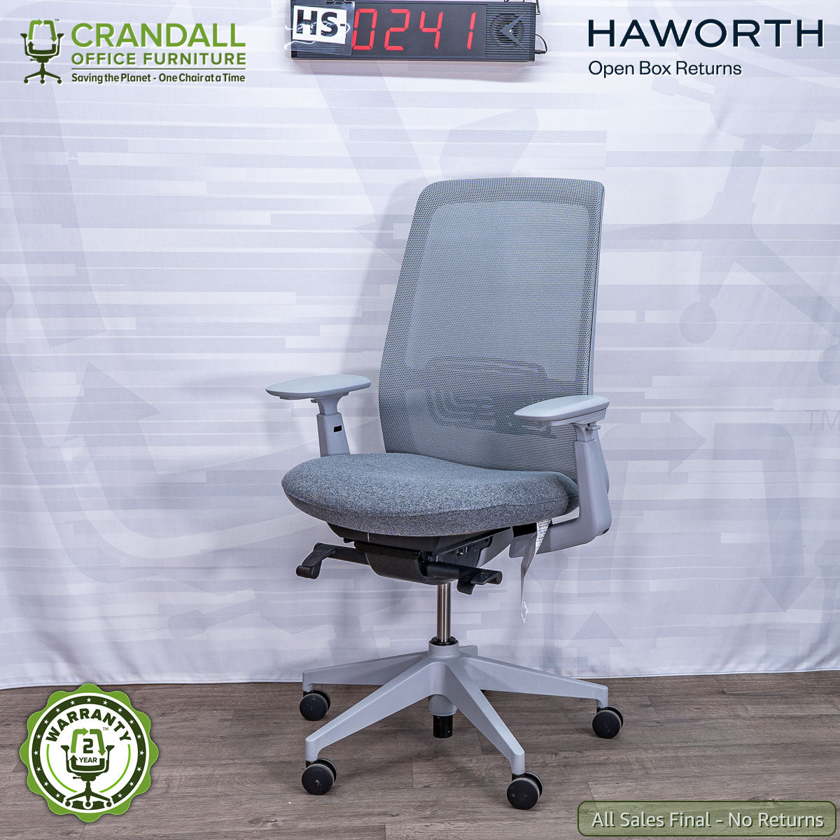 HS-0241 - Haworth Open Box Returns Soji