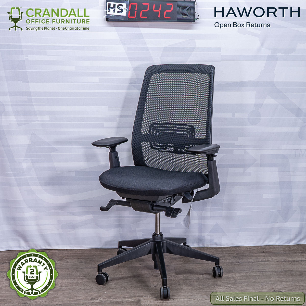 HS-0242 - Haworth Open Box Returns Soji