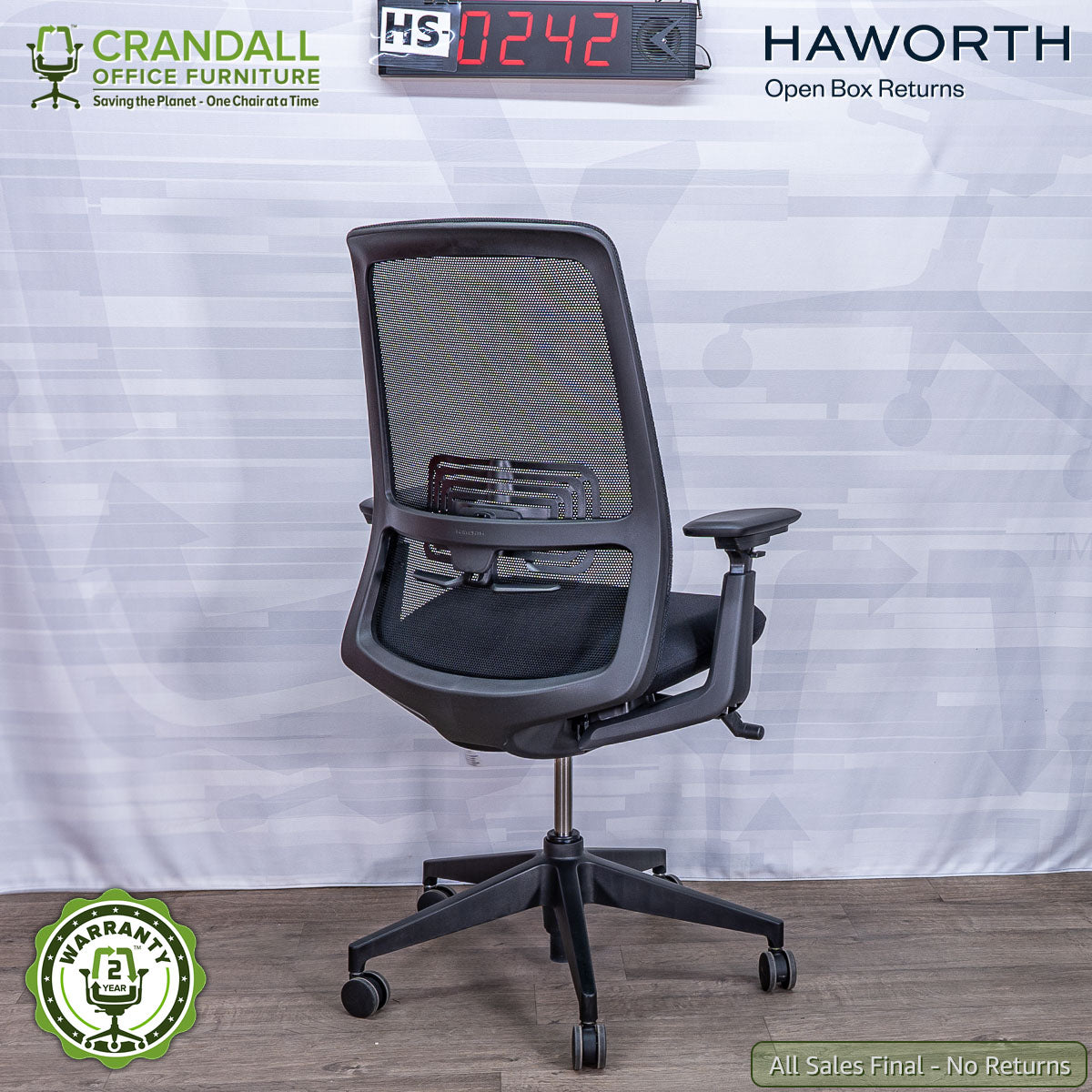 HS-0242 - Haworth Open Box Returns Soji