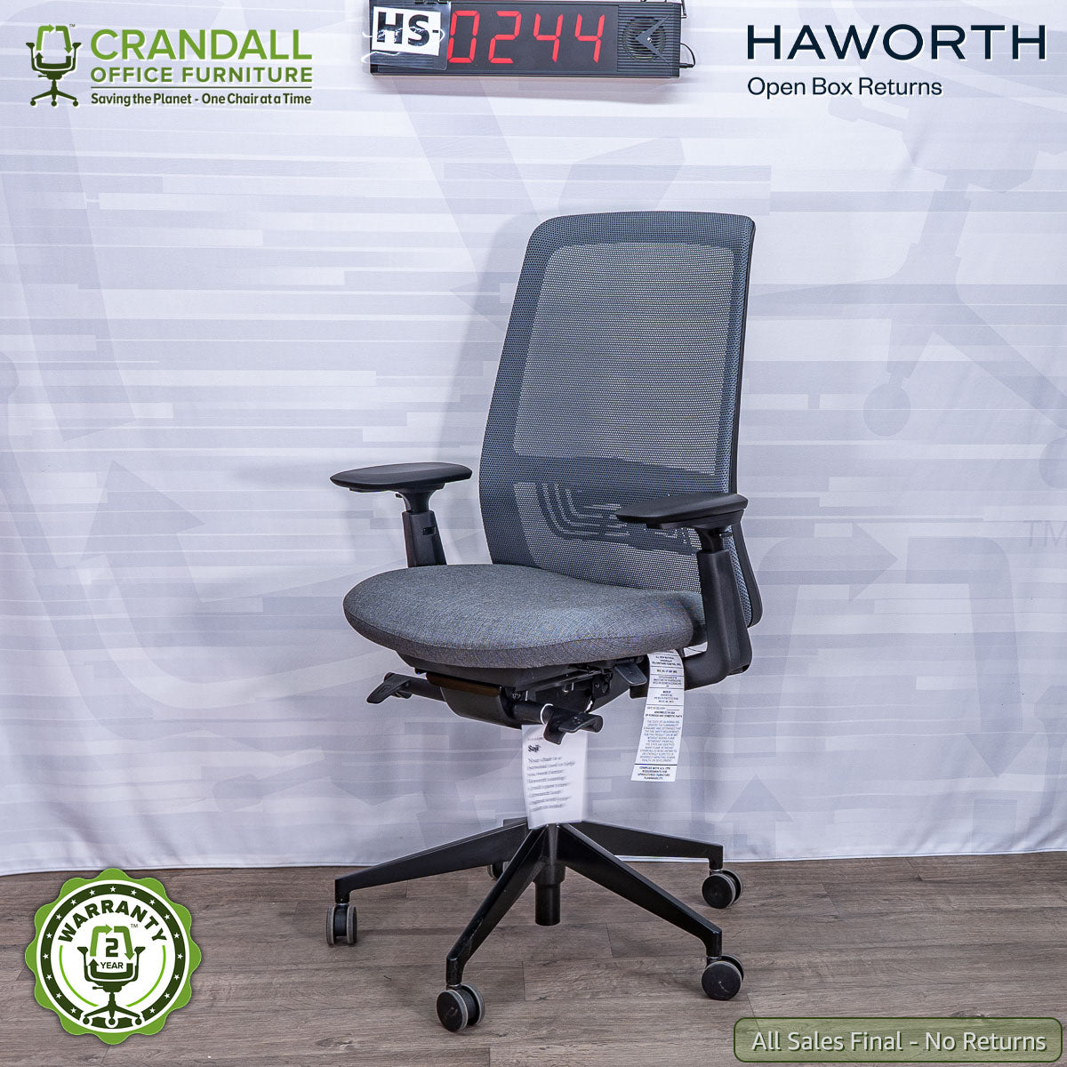 HS-0244 - Haworth Open Box Returns Soji