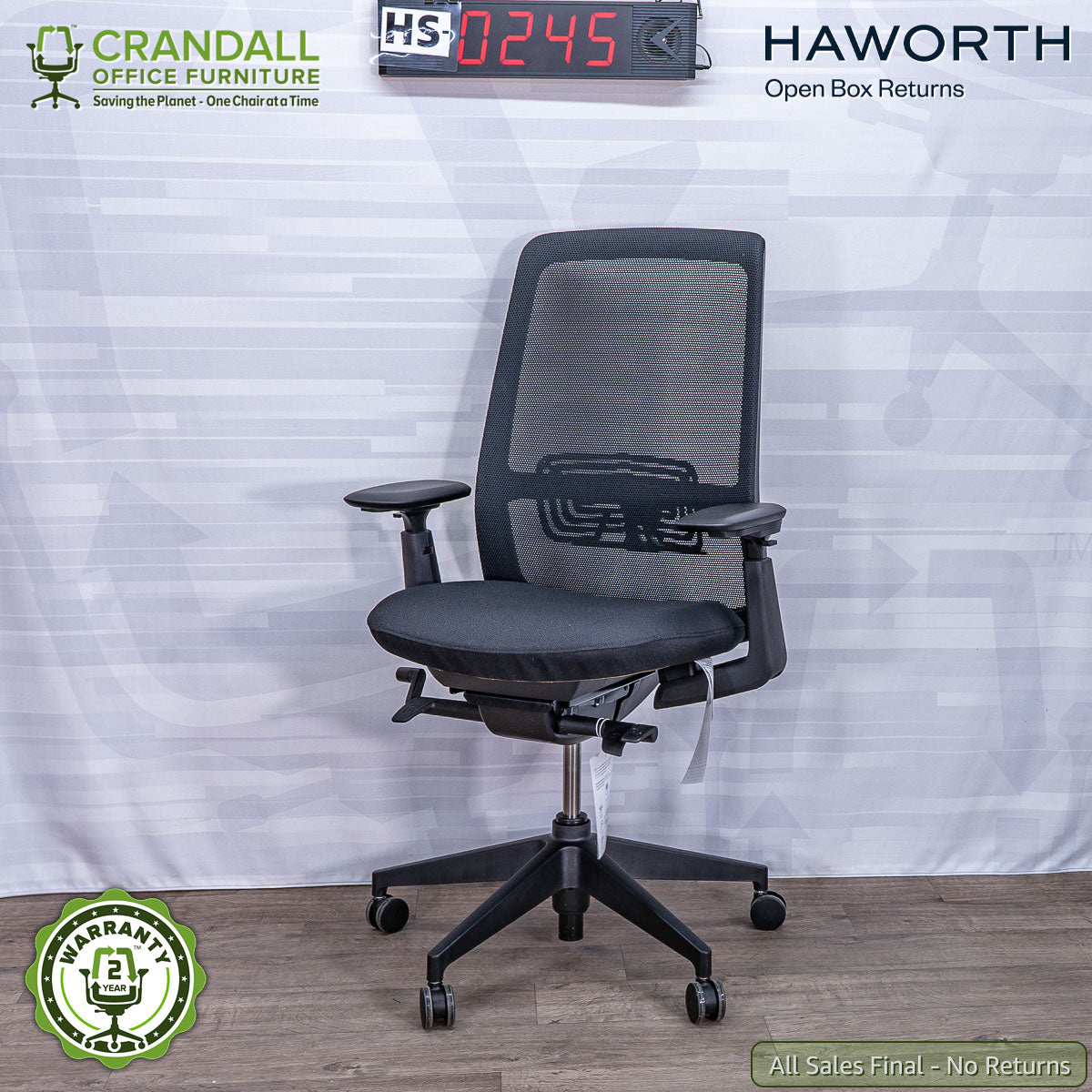 HS-0245 - Haworth Open Box Returns Soji