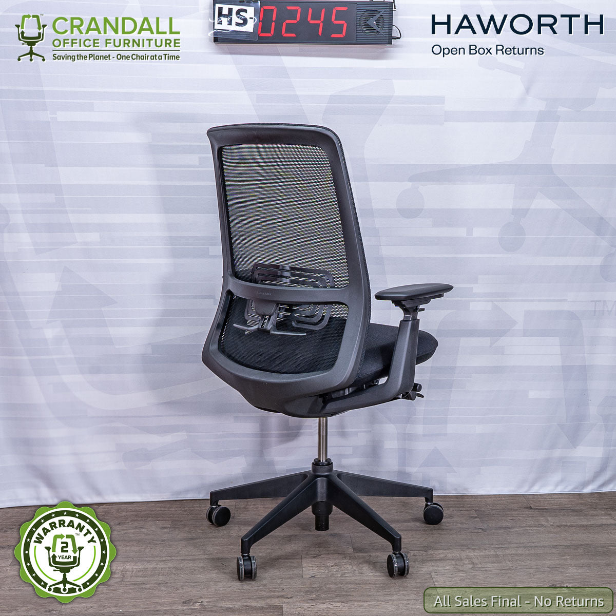 HS-0245 - Haworth Open Box Returns Soji