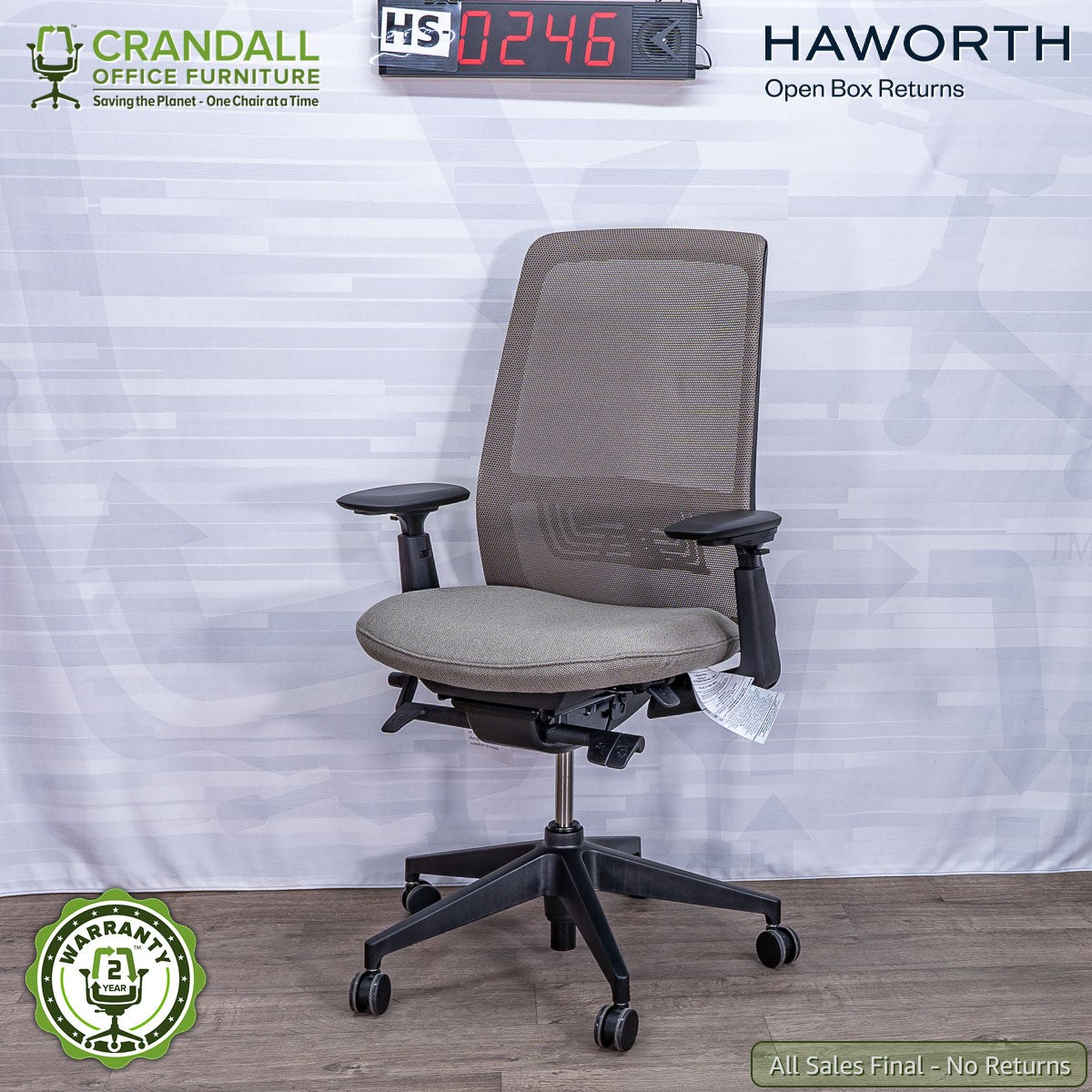 HS-0246 - Haworth Open Box Returns Soji