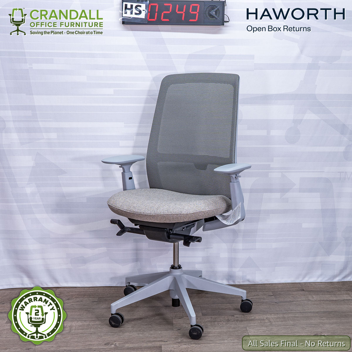 HS-0249 - Haworth Open Box Returns Soji