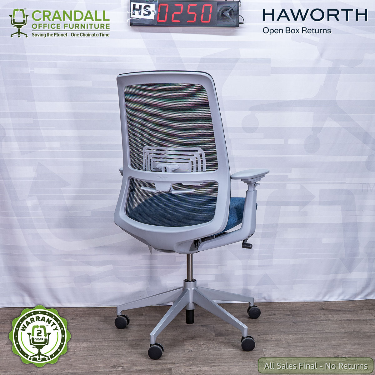 HS-0250 - Haworth Open Box Returns Soji