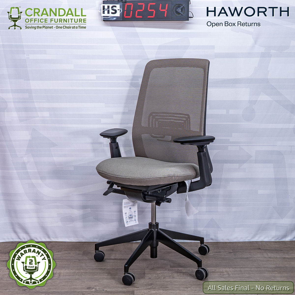 HS-0254 - Haworth Open Box Returns Soji