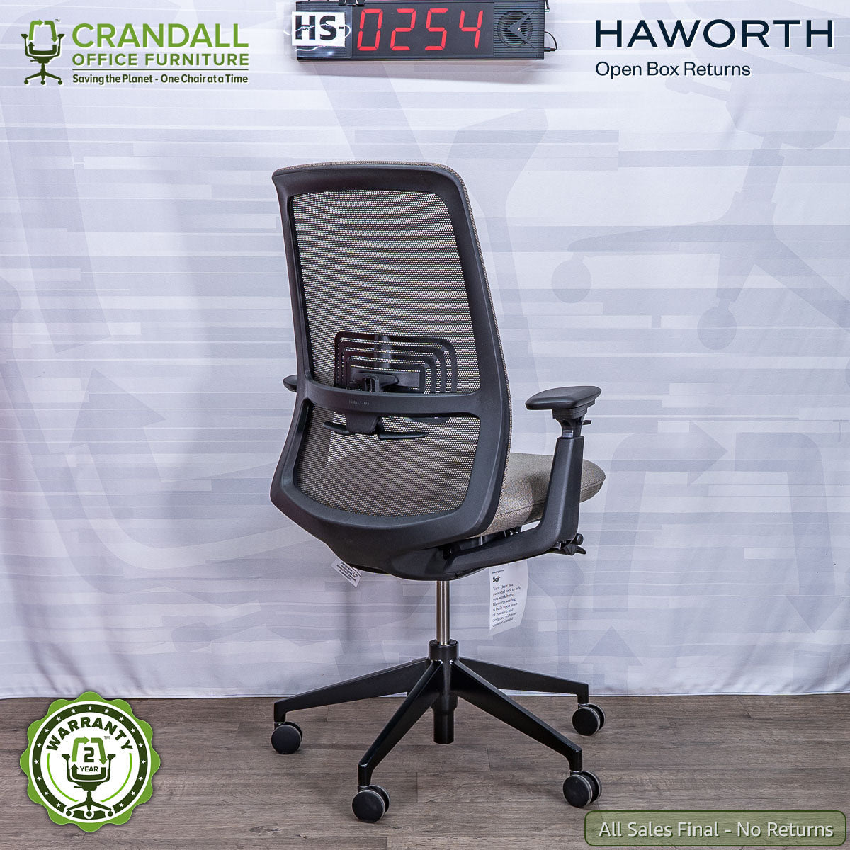 HS-0254 - Haworth Open Box Returns Soji