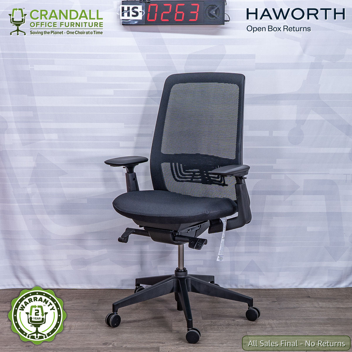 HS-0263 - Haworth Open Box Returns Soji