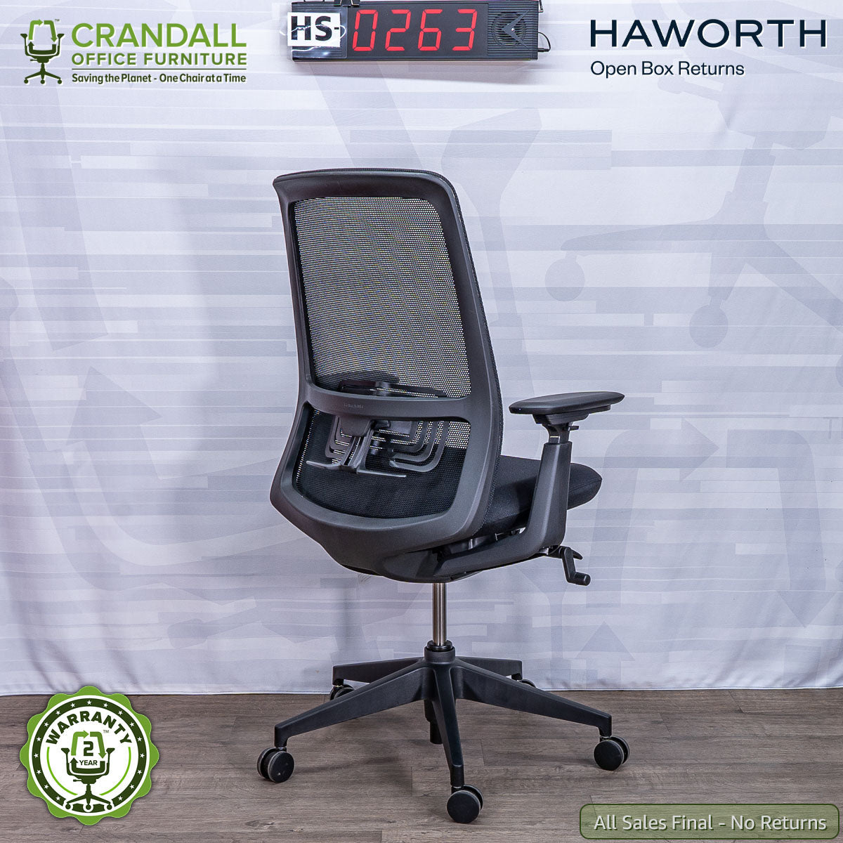 HS-0263 - Haworth Open Box Returns Soji