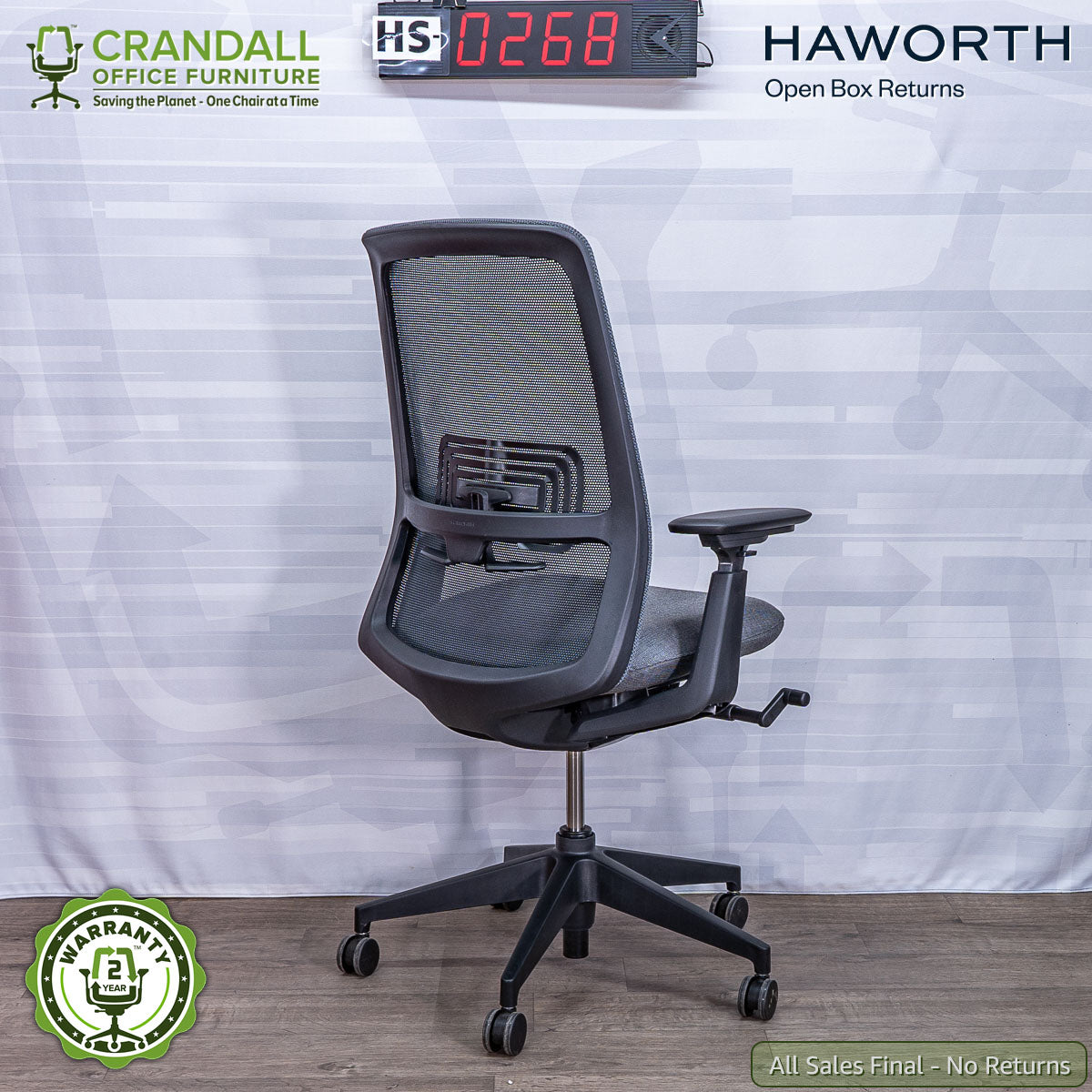 HS-0268 - Haworth Open Box Returns Soji
