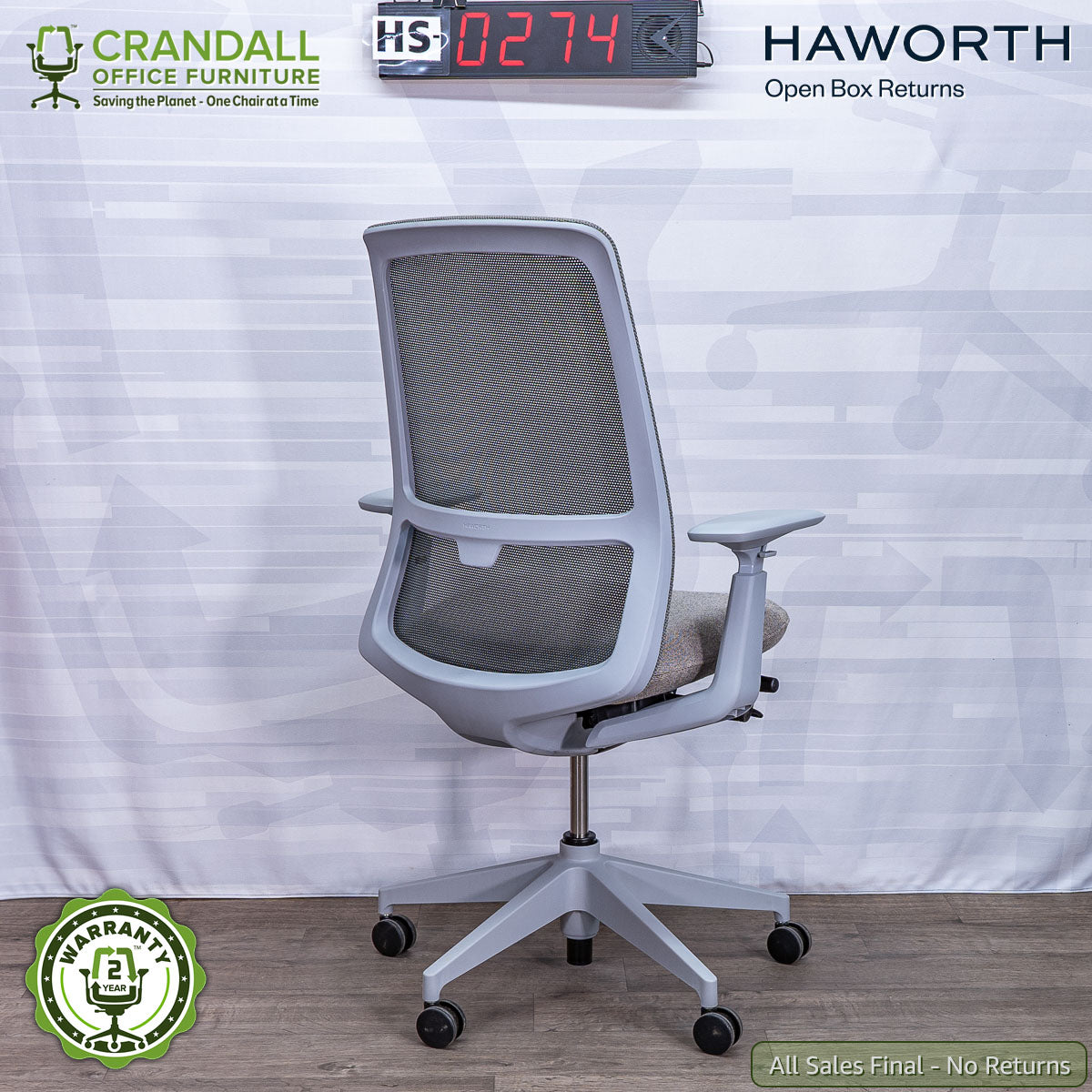 HS-0274 - Haworth Open Box Returns Soji