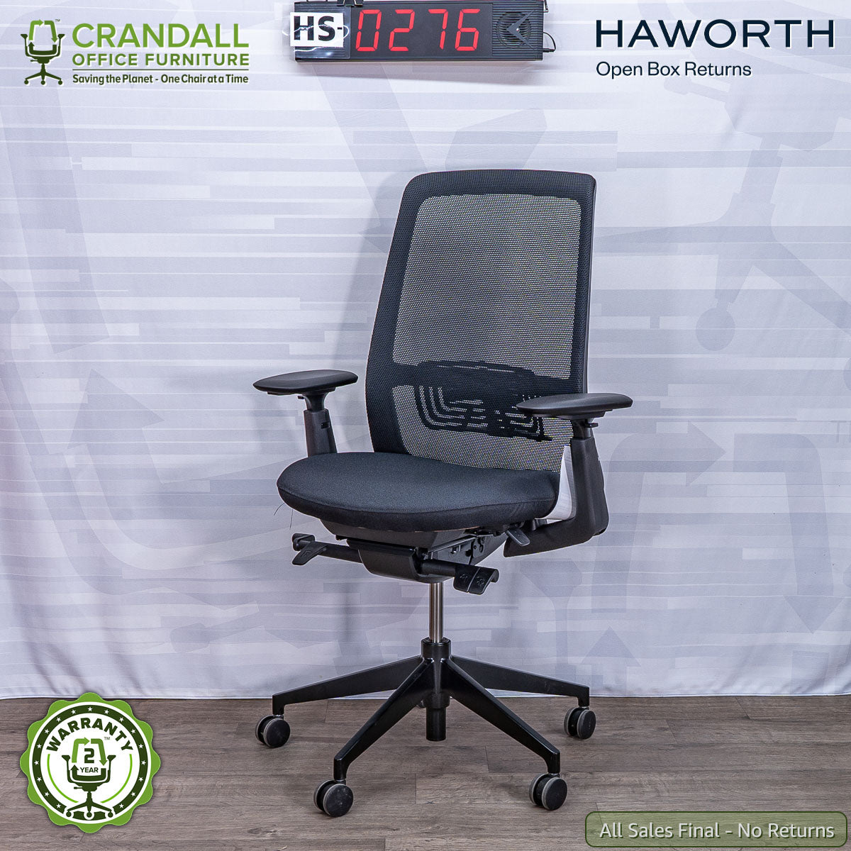 HS-0276 - Haworth Open Box Returns Soji